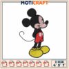 Mickey Mouse Embroidery Downloadable Design in Three Sizes 1 Mickey Mouse Embroidery Downloadable Design in Three Sizes