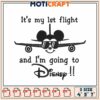 Mickey Mouse Disney Flight Embroidery Design 1 Mickey Mouse Disney Flight Embroidery Design