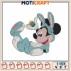 Mickey Easter Bunny Embroidery Design