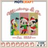 Mickey & Friends Christmas Embroidery Design