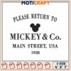 Mickey & Co Embroidery Design 4x5x7 Inch 2 Mickey & Co Embroidery Design 4x5x7 Inch