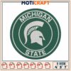 Michigan State Spartan Embroidery Design 1 Michigan State Spartan Embroidery Design