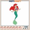 Mermaid Embroidery Pattern Downloadable Design for Crafts
