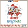 Merry Bluey Mas Embroidery Design for Festive Celebrations 1 Merry Bluey Mas Embroidery Design for Festive Celebrations
