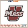Mass U Embroidery Design 4x5x7 Inch
