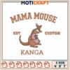 Mama Mouse Kanga Embroidery Design
