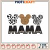 Mama Animal Print Embroidery Design 2 Mama Animal Print Embroidery Design