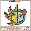 Luffy Sun Animal Embroidery Design 3 Sizes