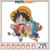 Luffy & Chopper Embroidery Design 2 Luffy & Chopper Embroidery Design