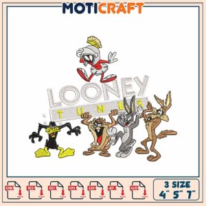 Looney Tunes Embroidery Design