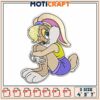 Lola Bunny Embroidery Design 4x5x7 Inch 2 Lola Bunny Embroidery Design 4x5x7 Inch