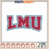 LMU Embroidery Design 3 Sizes