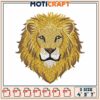 Lion Embroidery Design, 3 Sizes 1 Lion Embroidery Design, 3 Sizes