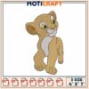 Lion Cub Embroidery Design 3 Sizes