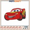 Lightning McQueen Embroidery Design 3 Sizes 1 Lightning McQueen Embroidery Design 3 Sizes