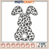 Leopard Bunny Embroidery Design 2 Leopard Bunny Embroidery Design