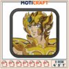 Leo Gold Saint Embroidery Design