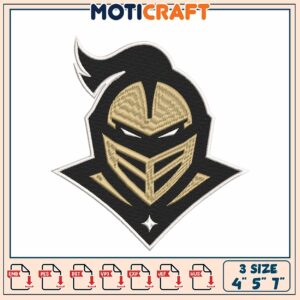 Knight Embroidery Design 4x5x7 Inch