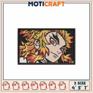 Kimetsu no Yaiba Embroidery Patch 3 Sizes