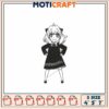 Kawaii Girl Embroidery Design 4x5x7 Inch 1 Kawaii Girl Embroidery Design 4x5x7 Inch