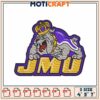 JMU Bulldog Embroidery Design 4x5x7 Inch 2 JMU Bulldog Embroidery Design 4x5x7 Inch