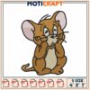 Jerry Mouse Embroidery Design - 3 Sizes 2 Jerry Mouse Embroidery Design 3 Sizes