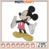Mickey Mouse Embroidery Design for Machine 3 Sizes Available