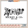 Mickey and Co Embroidery Design for Creative Projects 2023