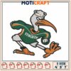 Miami Ibis Embroidery Design - 3 Sizes 1 Miami Ibis Embroidery Design 3 Sizes
