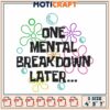 Mental Breakdown Embroidery Design 1 Mental Breakdown Embroidery Design