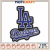 LA Dodgers Embroidery Design 3 Sizes 1 LA Dodgers Embroidery Design 3 Sizes