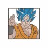 Goku Super Saiyan Embroidery Design 1 Goku Super Saiyan Embroidery Design