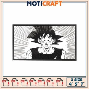 Goku Embroidery Machine Files