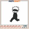 Gojo Satoru Embroidery Design 4x7 Inch