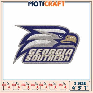 Georgia Southern Eagle Embroidery Design