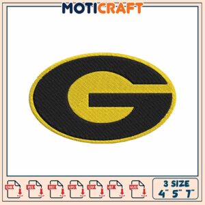 Georgia Bulldogs Embroidery Design