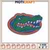 Gator Head Embroidery Design 4x5x7 Inch