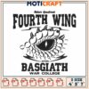 Fourth Wing Basgiath Embroidery Design