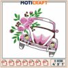 Floral VW Bug Embroidery Design 1 Floral VW Bug Embroidery Design