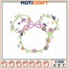 Floral Bow Embroidery Design 3 Sizes 1 Floral Bow Embroidery Design 3 Sizes