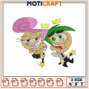 Fairly OddParents Embroidery Design