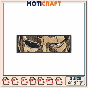 Embroidery Patch Design 4x7 Inch