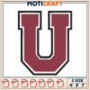 Embroidery Letter U 3 Sizes 4x5x7 inch 2 Embroidery Letter U 3 Sizes 4x5x7 inch