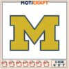 Embroidery Letter M Design 4x5x7 Inch
