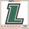 Embroidery Letter L Design 4x5x7 Inch 2 Embroidery Letter L Design 4x5x7 Inch