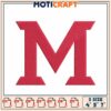 Embroidery Letter M 3 Sizes 4x5x7 Inch 2 Embroidery Letter M 3 Sizes 4x5x7 Inch