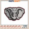 Embroidery Elephant Patch Design for Crafts and Apparel 4x5x7 1 Embroidery Elephant Patch Design for Crafts and Apparel 4x5x7