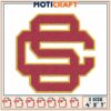 Embroidery Design Varsity Letter S, 3 Sizes