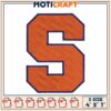 Embroidery Design Varsity Letter S