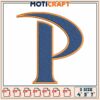 Embroidery Design Letter P 4x5x7 Inch